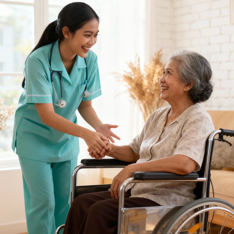 Pendamping orang sakit di Rumah Sakit